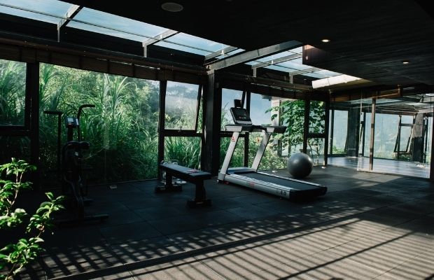 Gym at Sapa Jade Hill Resort